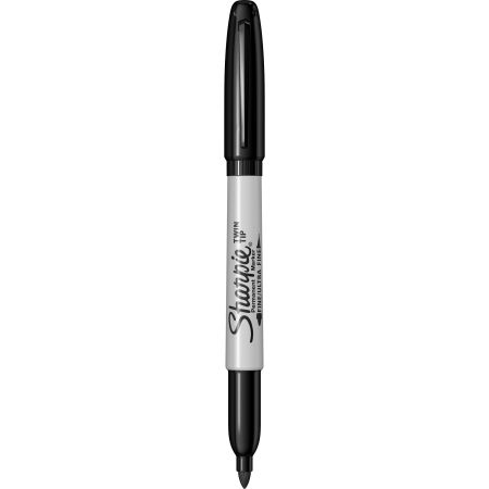 Marker permanent Sharpie Twin, Negru