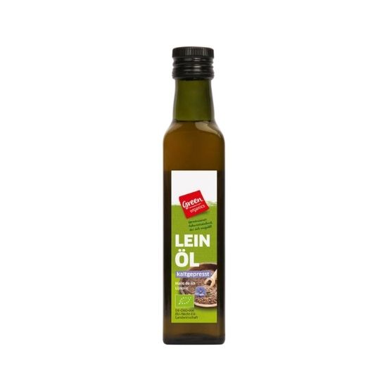 Ulei Bio din seminte de in, 250 ml, Green Organics