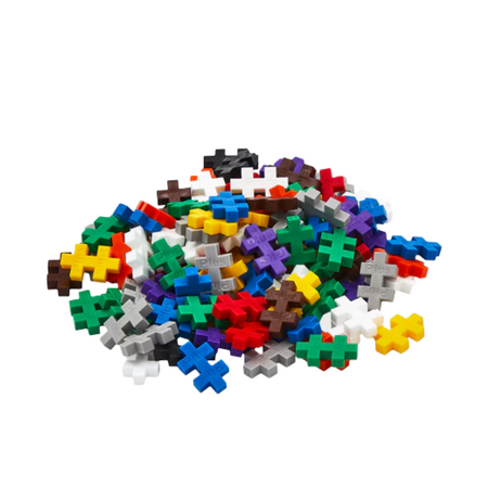 Set de constructie tub, Culori Standard, 5 ani+, 100 piese, Plus-Plus 716294