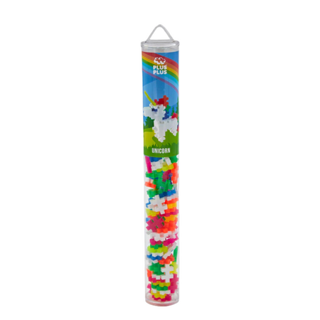 PLUS-PLUS SET CONSTRUCTIE TUB 100 PIESE UNICORN PP4109