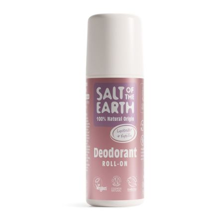 Deodorant Roll On cu Lavanda si Vanilie, 75 ml, Salt Of The Earth