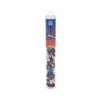 Set de constructie tub, Avion, + 5 ani, 100 piese, Plus-Plus