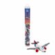 Set de constructie tub, Avion, + 5 ani, 100 piese, Plus-Plus 716424
