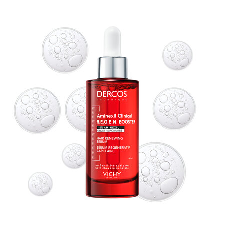 Serum capilar cu efect de regenerare Aminexil Clinical R.E.G.E.N. Booster, 90 ml, Vichy 716468