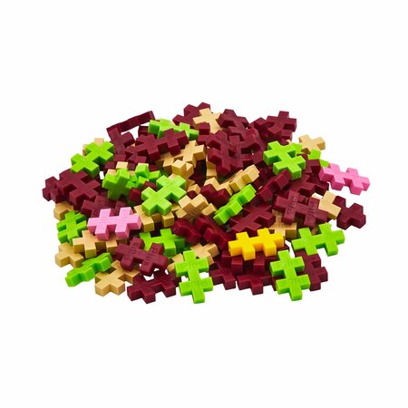 Set de constructie tub, T-rex, + 5 ani, 100 piese, Plus-Plus 716501