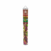 Set de constructie tub, T-rex, + 5 ani, 100 piese, Plus-Plus