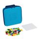 Set de constructie in geanta cu fermoar, 100 piese, Plus-Plus 716598