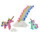 Set de constructie Invata sa construiesti, Unicorni, 5 ani+, 275 piese, Plus-Plus 716605