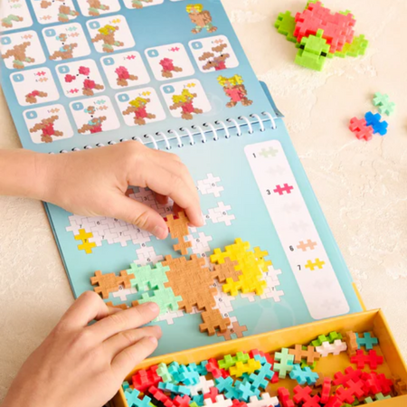 Set de activitati, Ocean, 5 ani+, 125 piese, Plus-Plus 716616