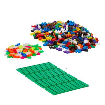 Set de constructie Invata sa construiesti, 5 ani+, 600 piese, Plus-Plus 716636
