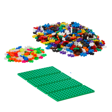 Set de constructie Invata sa construiesti, 5 ani+, 600 piese, Plus-Plus 716636