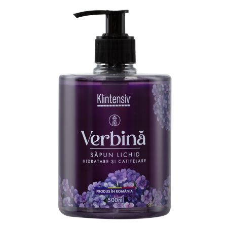 Sapun lichid pentru maini, Verbina, 500 ml, Klintensiv