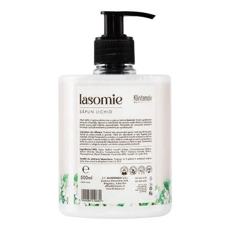 Sapun lichid pentru maini, Iasomie, 500 ml, Klintensiv 716781