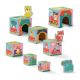 Jucarie de stivuit, Turn cu figurine animale, +6 luni, Ses Creative 716836