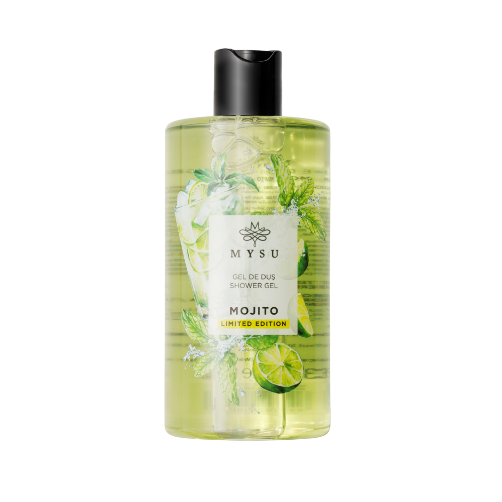 Gel de dus Mojito, 350 ml, Mysu Parfume