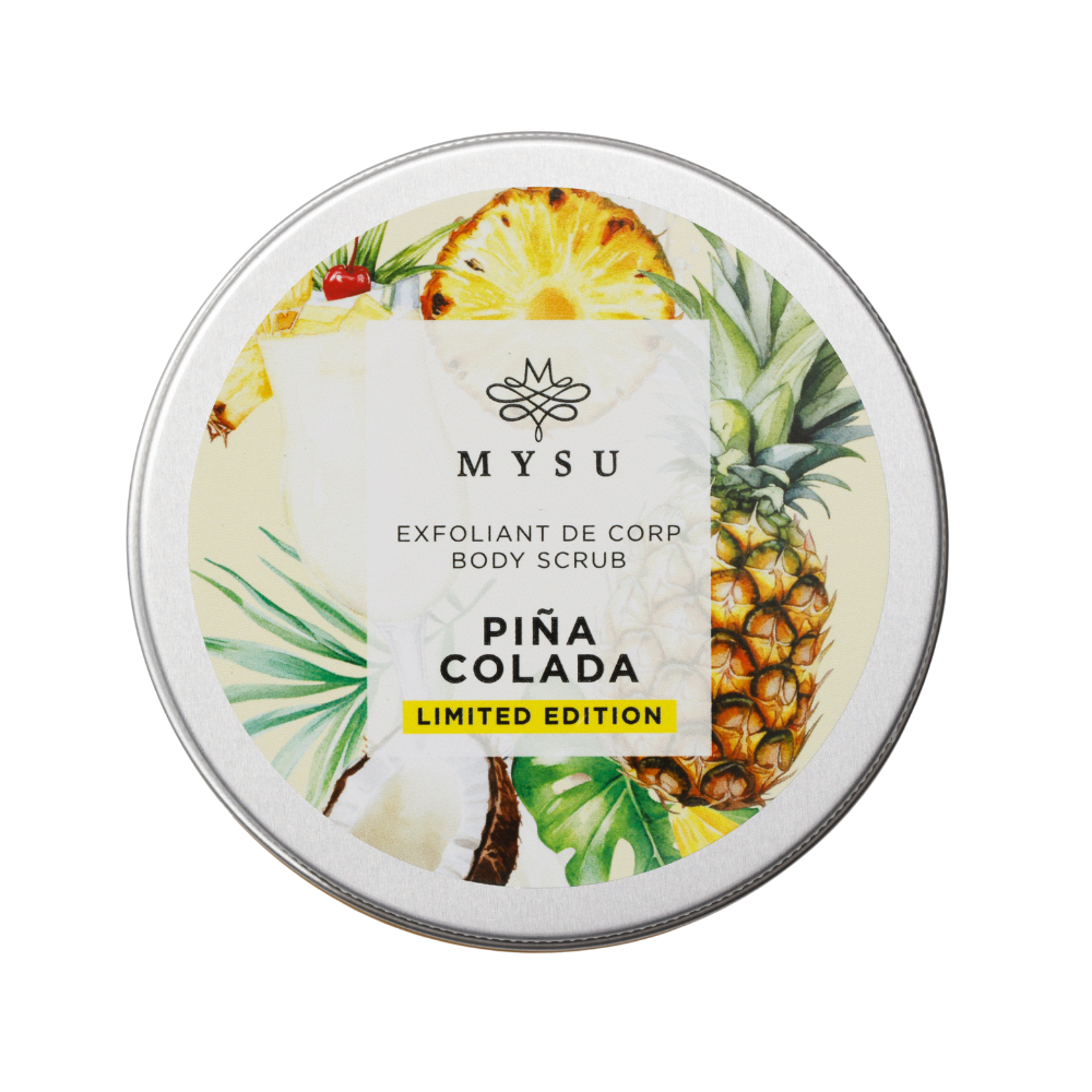 Exfoliant de corp Pina Colada, 185 ml, Mysu Parfume