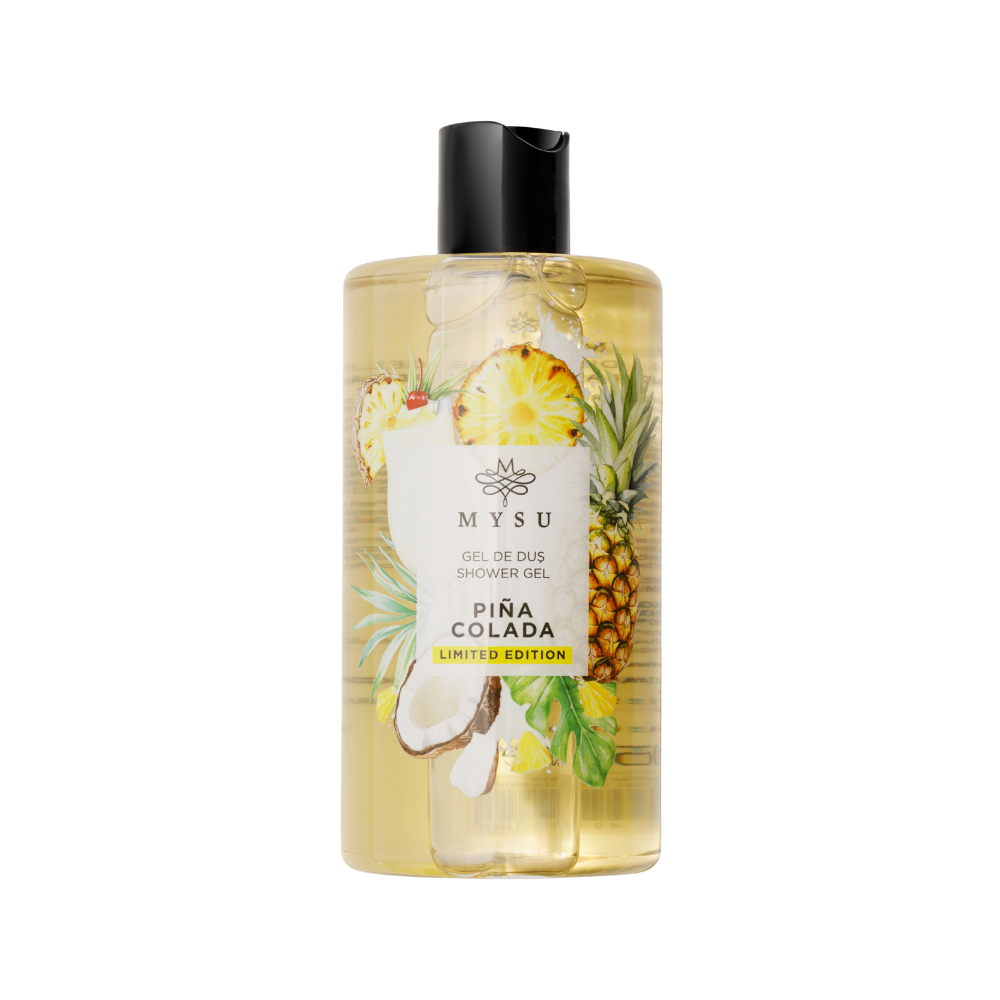 Gel de dus Pina Colada, 350 ml, Mysu Parfume