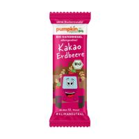 Baton Bio din ovaz cu cacao si capsuni, 12 luni+, 20 g, Pumpkin Organics