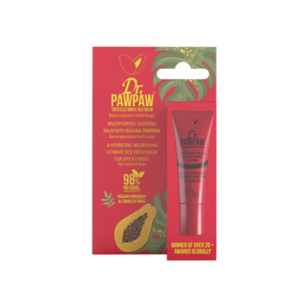 Balsam multifunctional vegan, Hot Red, 10 ml, Dr.PawPaw