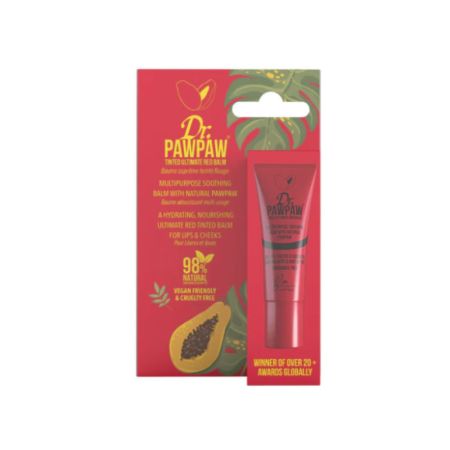 Balsam multifunctional vegan, Hot Red, 10 ml, Dr.PawPaw