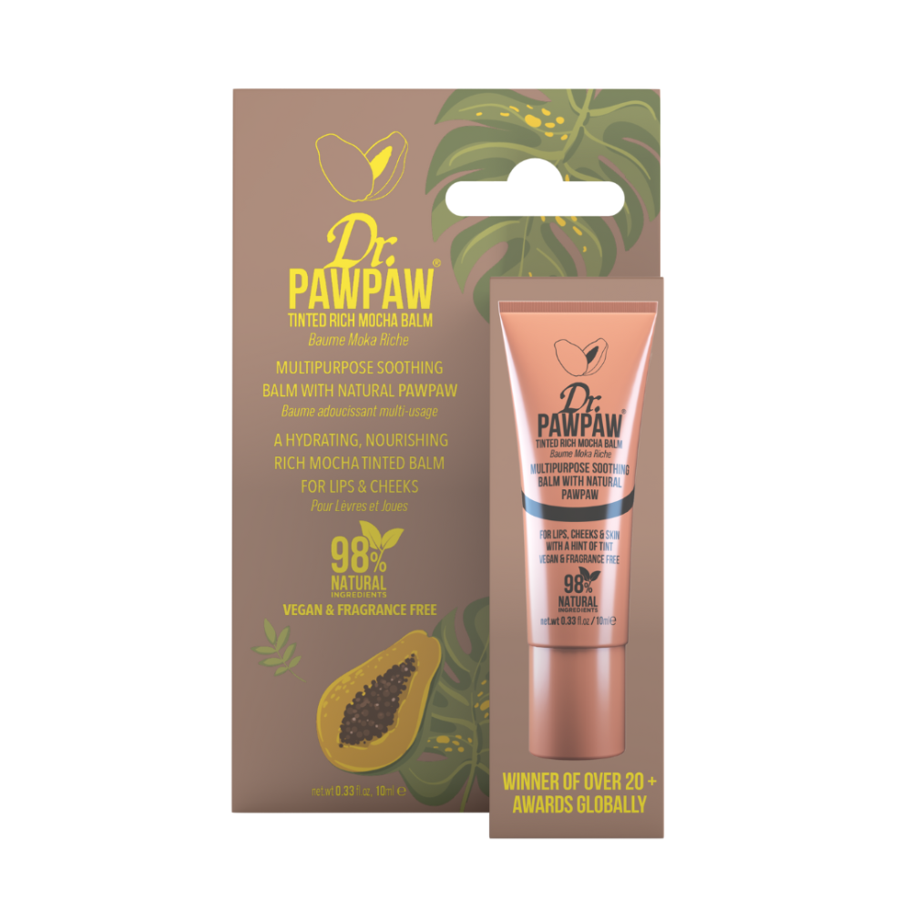 Balsam multifunctional vegan, Rich Mocha, 10 ml, Dr.PawPaw