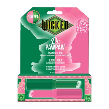 Set 2 balsamuri de buze Enchanting & Glimmer Wicked, 2x3 g, Dr.PawPaw