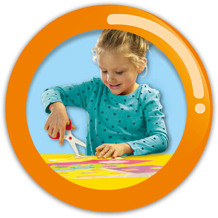 Set creativ, Invat sa folosesc foarfeca pas cu pas, +3 ani, Ses Creative 716915