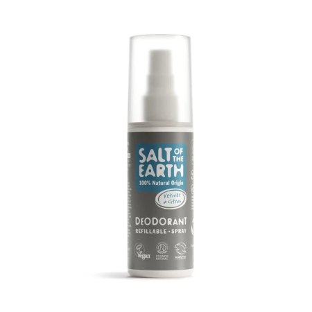 Deodorant Roll On, Vetiver si Citrice, 75 ml, Salt Of The Earth