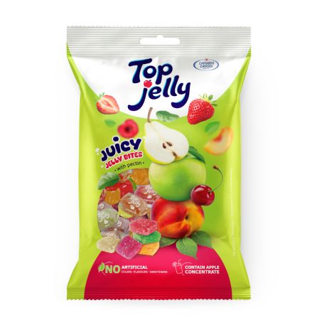 Jeleuri cu arome de fructe cu pectina, 180 g, Top Jelly