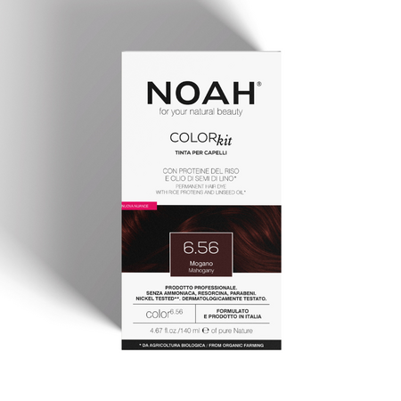 Vopsea de par naturala, Mahon 6.56, 140 ml, Noah 720076