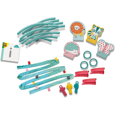 Cerc cu activitati senzoriale pentru bebelusi, +1 luna, Ses Creative 717001