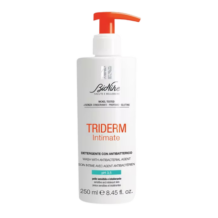 Gel intim de curatare antibacterian pH 3.5 Triderm Intimate, 250 ml, BioNike