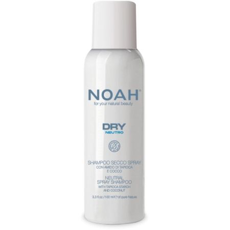 Sampon uscat cu amidon de tapioca si cocos Neutral, 100 ml, Noah 720074