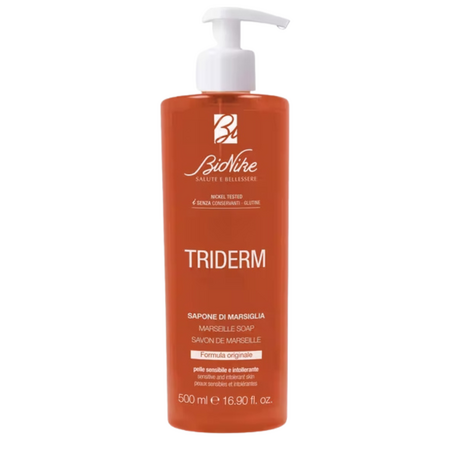 Sapun lichid pentru pielea sensibila si intoleranta Triderm, 500 ml, BioNike