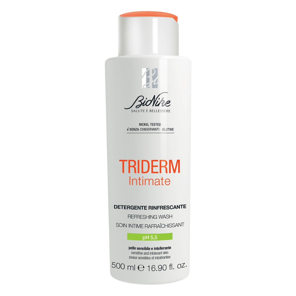 Gel intim de curatare revigorant pH 5.5 Triderm Intimate, 500 ml, BioNike