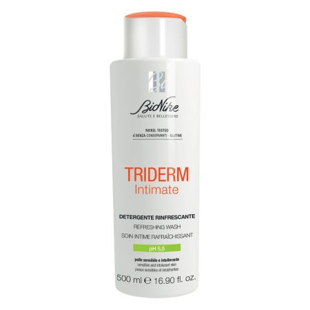 Gel intim de curatare revigorant pH 5.5 Triderm Intimate, 500 ml, BioNike