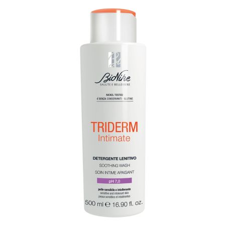 Gel intim de curatare calmant pH 7.0 Triderm Intimate, 500 ml, BioNike