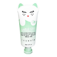 Crema hidratanta pentru maini si unghii, Vanille-Coco, 60 ml, Inuwet