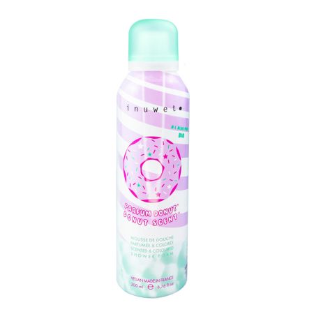 Spuma de baie cu parfum, Donut, 200 ml, Inuwet