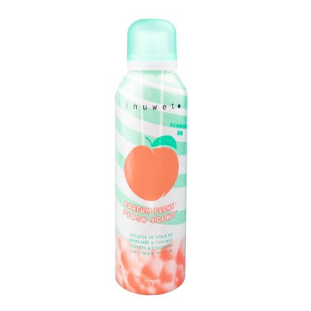 Spuma de baie cu parfum de piersica, 200 ml, Inuwet