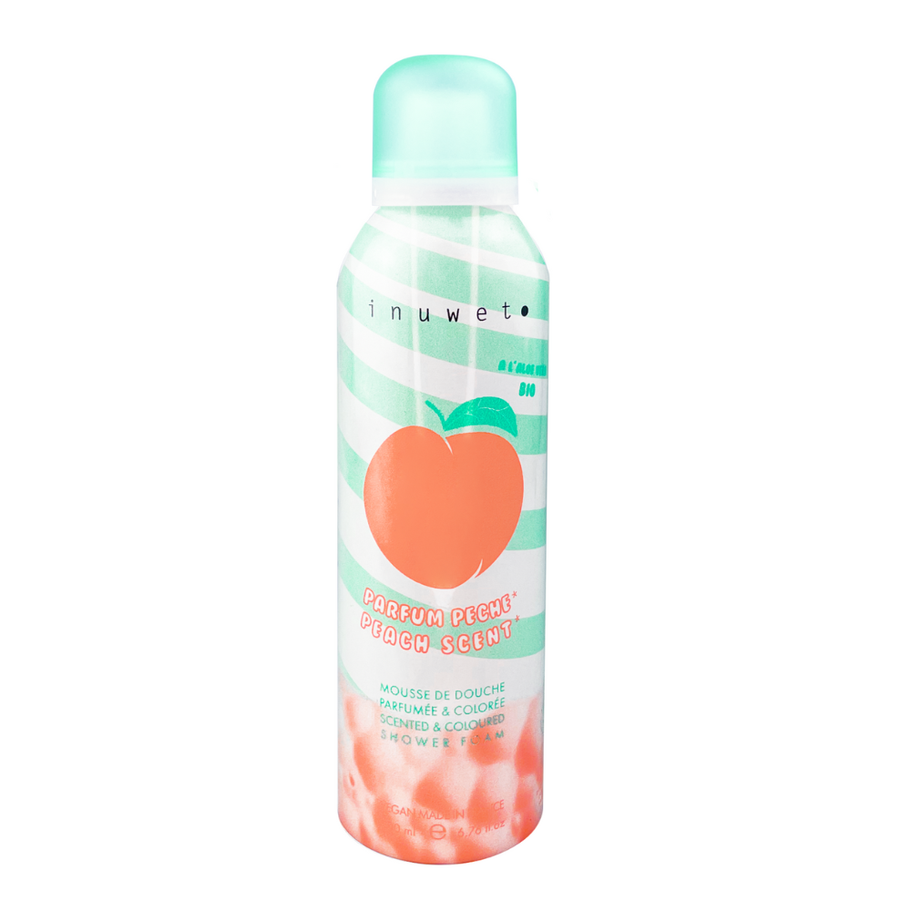 Spuma de baie cu parfum de piersica, 200 ml, Inuwet