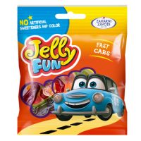 Jeleuri in forma de masinute cu arome de fructe, 90 g, Top Jelly