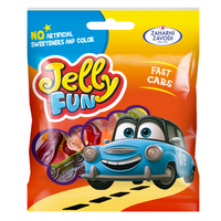 Jeleuri in forma de masinute cu arome de fructe, 90 g, Top Jelly