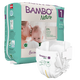 Scutece Ecolabel, Nr. 1, 2-4 kg, 22 bucati, Bambo Nature 496662