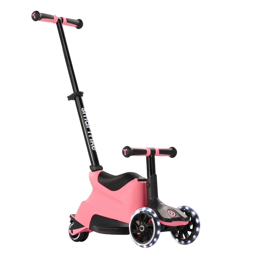 Trotineta Xtend Ride-on Scooter, Pink, 1-12 ani, SmarTrike