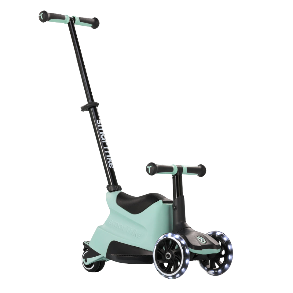 Trotineta Xtend Ride-on Scooter, Soft Green, 1-12 ani, SmarTrike