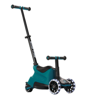 Trotineta evolutiva 5 in 1 pentru copii Xtend Ride-on, Teal, 1-12 ani, SmarTrike