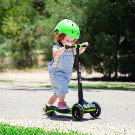 Trotineta Xtend Scooter, Lime, 3-12 ani, SmarTrike 717237