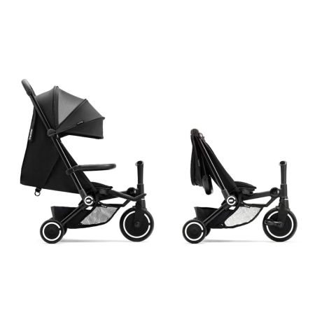 Tricicleta multifunctionala 4 in 1 Xtend Traveler, Black, +6 luni, SmarTrike 717268
