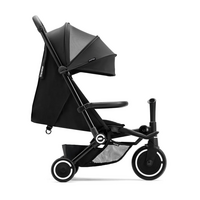 Tricicleta multifunctionala 4 in 1 Xtend Traveler, Black, +6 luni, SmarTrike
